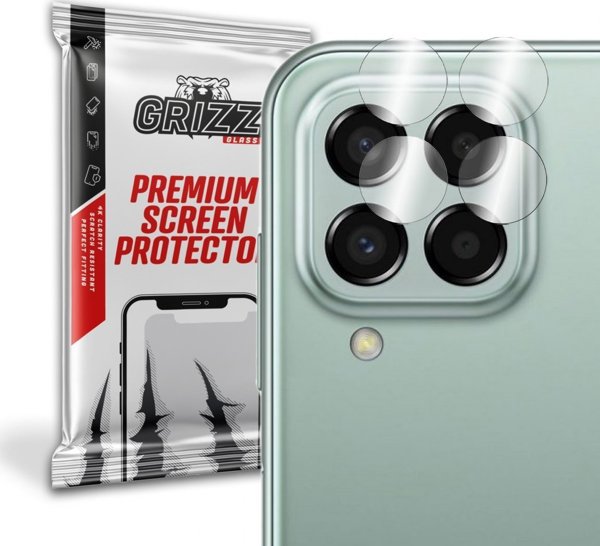 GrizzGlass Υβριδικό Γυαλί Κάμερας για Samsung Galaxy M53, Προστασία Φακού, 2 Τεμάχια