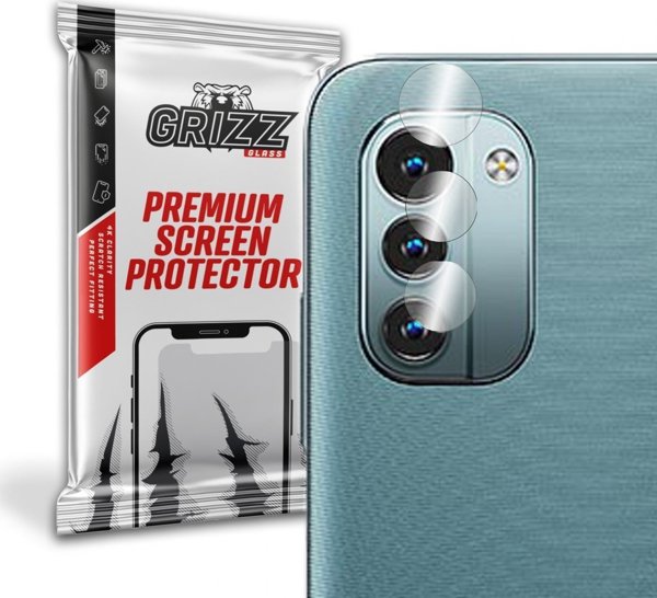GrizzGlass Υβριδικό Γυαλί Κάμερας για Nokia G11 Dual SIM - Προστασία από Γρατζουνιές & Κρούσεις - 2 Τεμάχια