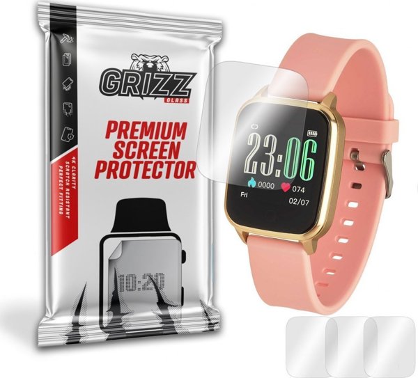 GrizzGlass Προστατευτικό Οθόνης Υδρογέλης για Garett Women Ada, 3 Τεμάχια, Full Screen Κάλυψη