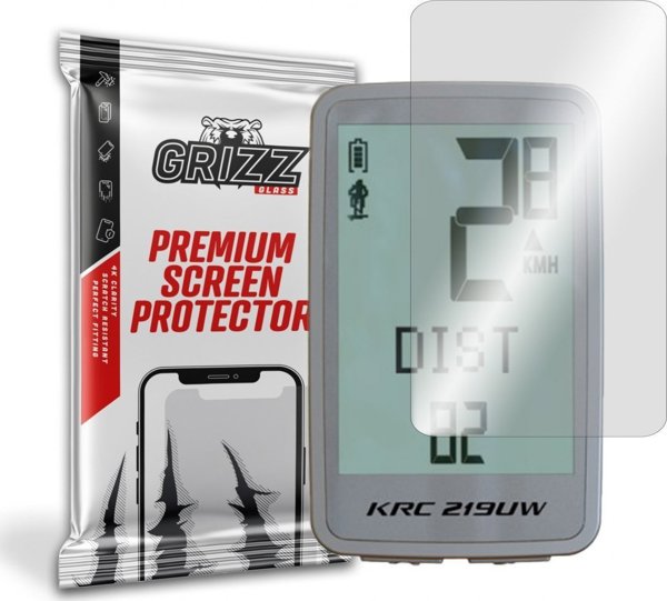 GrizzGlass Υβριδικό Γυαλί Grizz Kross KRC 219UW - Προστασία Οθόνης, Εύκολη Εφαρμογή, Ανθεκτικό στις Γρατζουνιές