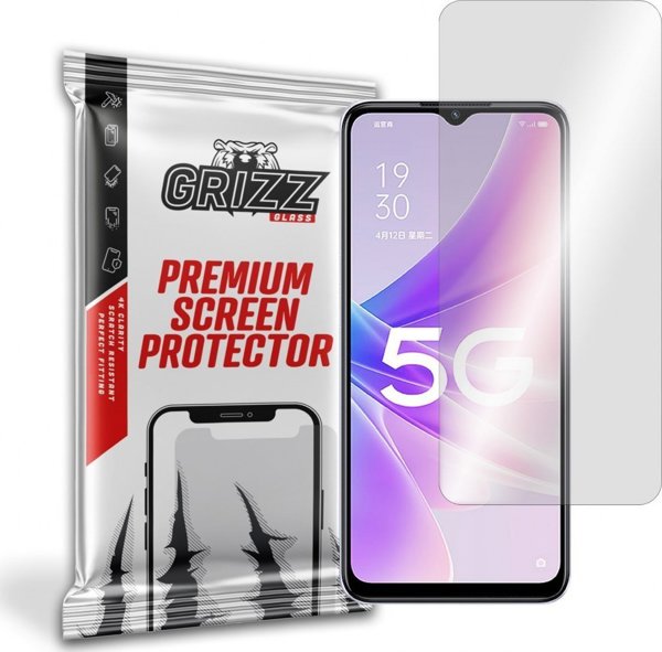 GrizzGlass Προστασία Οθόνης Υδρογέλης (Hydrogel) για Oppo A57 5G - Κάλυψη Full Edge-to-Edge