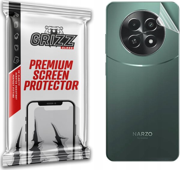 GrizzGlass Μεμβράνη για το πίσω μέρος GrizzGlass SatinSkin για Realme Narzo 70x