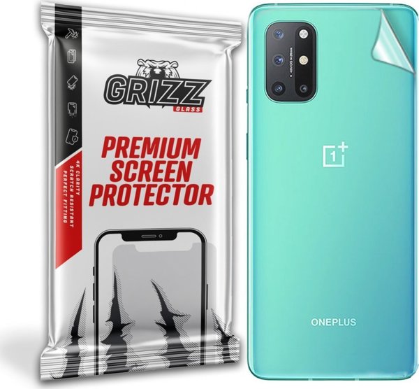 GrizzGlass Προστατευτική Μεμβράνη Πίσω Μέρους για OnePlus 8T+ 5G, SatinSkin, Εύκολη Τοποθέτηση, Διαφανές