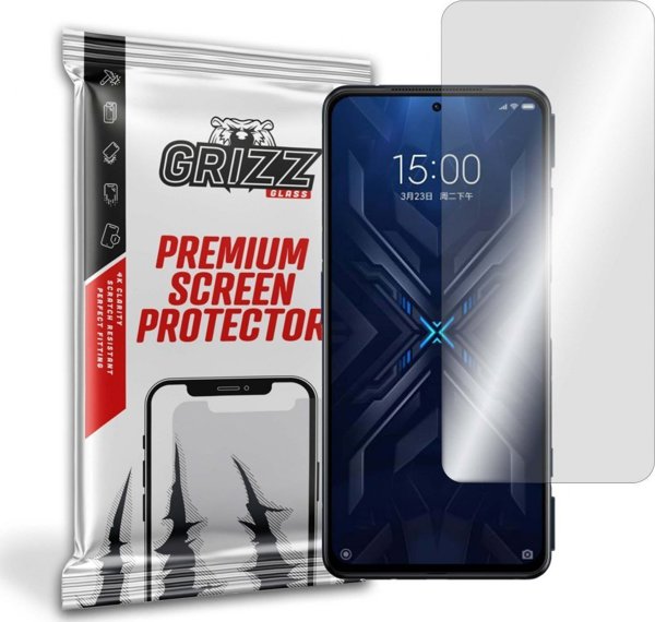 GrizzGlass Υβριδικό Γυαλί για Xiaomi Black Shark 4 5G, Αντιχαρακτική Προστασία Οθόνης, Διάφανο
