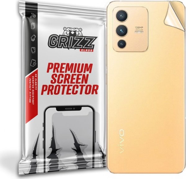 GrizzGlass Προστατευτικό Φιλμ Πλάτης SatinSkin για Vivo S12, Ανθεκτικό, Σατινέ Φινίρισμα