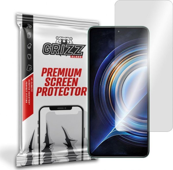 GrizzGlass Υβριδικό Γυαλί για Xiaomi Redmi K50 Pro - Αντιχαρακτική Προστασία Οθόνης, Εύκολη Τοποθέτηση