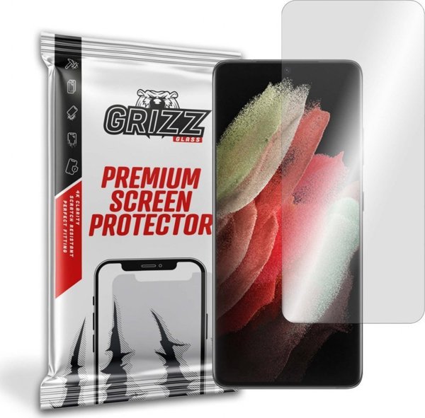 GrizzGlass Προστατευτικό Οθόνης Υδρογέλης για Samsung Galaxy S21 Ultra 5G - Full Cover, Ανθεκτική Μεμβράνη