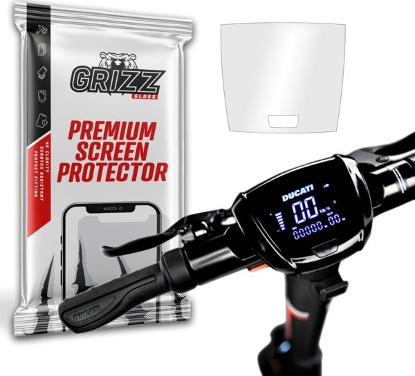 GrizzGlass Προστατευτικό Οθόνης Υδρογέλης για Ducati Pro III - Πλήρης Κάλυψη, Ανθεκτικό στην Κρούση