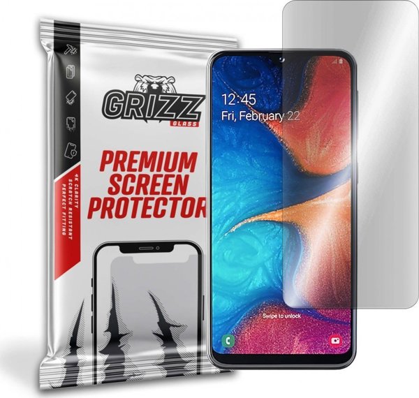 GrizzGlass Ματ Μεμβράνη Προστασίας Οθόνης για Samsung Galaxy A20e, Anti-Glare & Anti-Fingerprint