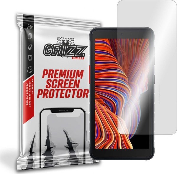 GrizzGlass Υβριδικό Γυαλί Προστασίας Οθόνης για Samsung Galaxy Xcover 5 - Ανθεκτικό & Εύκολη Τοποθέτηση