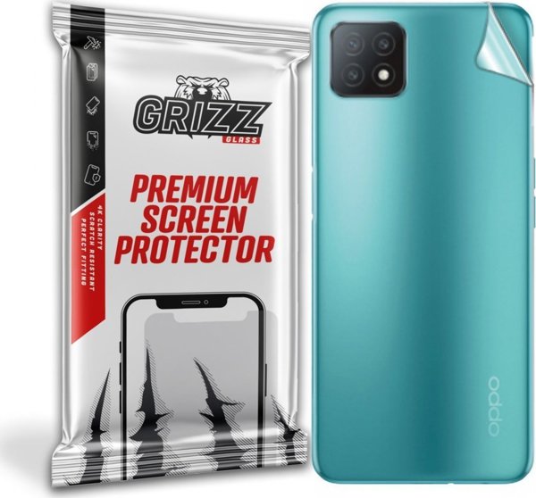 GrizzGlass Προστατευτικό Φιλμ για το Πίσω Μέρος Oppo A35 - SatinSkin Αυτοκόλλητο Προστασίας με Ματ Φινίρισμα