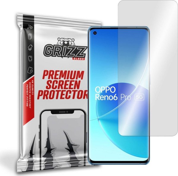 GrizzGlass Προστατευτικό Οθόνης Υδρογέλης για Oppo Reno 6 Pro 5G - Full Cover, Ανθεκτικό στις Γρατζουνιές, Εύκολη Τοποθέτηση