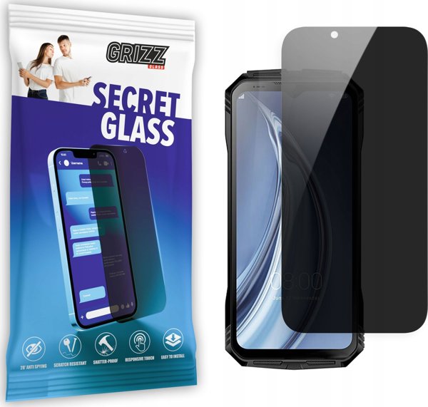 GrizzGlass Γυαλί απορρήτου GrizzGlass SecretGlass για Doogee S100