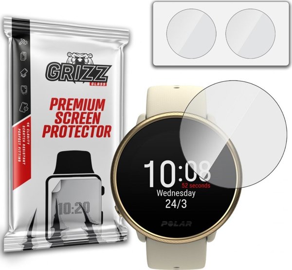 GrizzGlass Υβριδικό Γυαλί Polar Ignite 2 – Προστασία Οθόνης (2 Τεμάχια) – Εύκολη Τοποθέτηση & Αντιχαρακτική Προστασία
