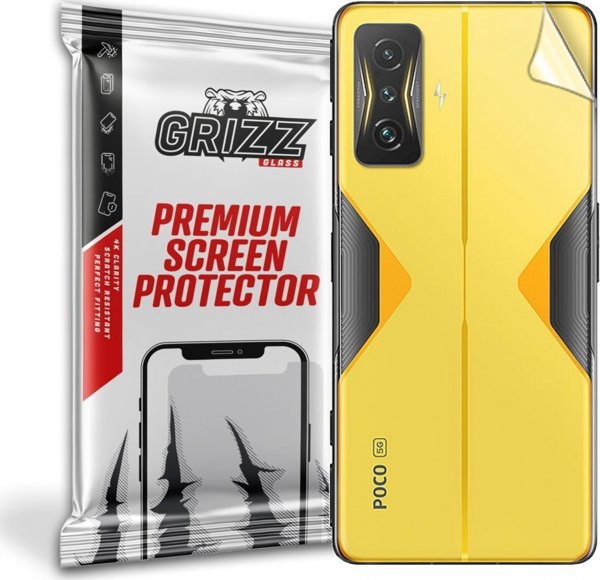 GrizzGlass Προστατευτική Μεμβράνη Πλάτης για Xiaomi POCO F4 GT, SatinSkin, Διάφανη