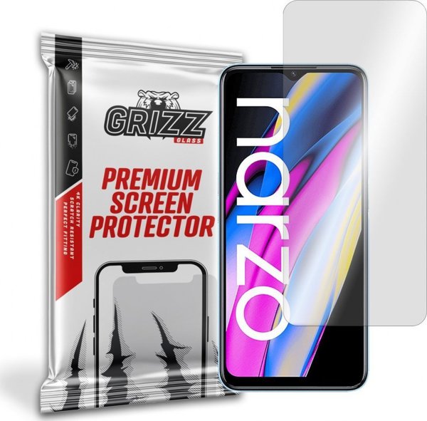 GrizzGlass Προστατευτικό Οθόνης Υδρογέλης για Realme Narzo 50A Prime - Full Cover & Ανθεκτικό
