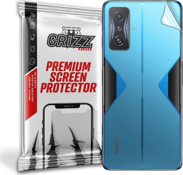 GrizzGlass Φιλμ Προστασίας Πλάτης για Xiaomi Redmi K50 Gaming AMG F1 5G, SatinSkin, Διάφανο