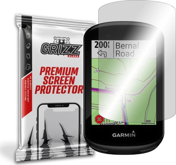 GrizzGlass Υβριδικό Γυαλί Προστασίας Οθόνης για Garmin Edge 830