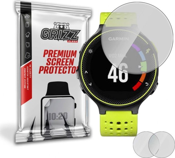 GrizzGlass Ματ Προστατευτικό Οθόνης για Garmin Forerunner 230 - Anti-Glare Anti-Fingerprint Screen Protector