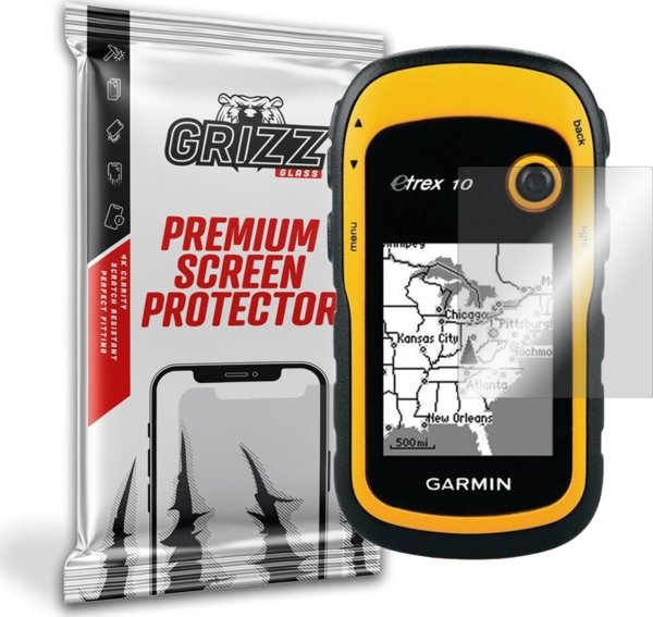 GrizzGlass Υβριδικό Προστατευτικό Γυαλί Οθόνης για Garmin eTrex 10