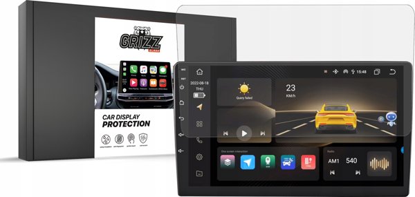 Matte GrizzGlass CarDisplay Protection Ossuret HC1