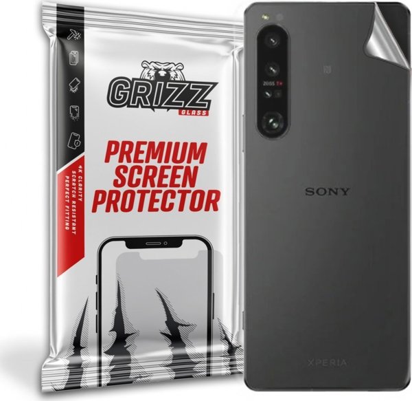 GrizzGlass Φιλμ Προστασίας Πίσω Όψης για Sony Xperia 1 IV, SatinSkin, Διάφανο