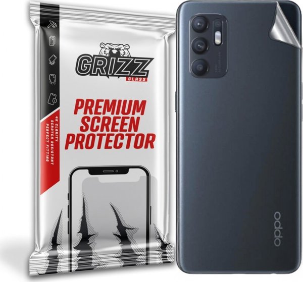 GrizzGlass Προστατευτικό Φιλμ Πλάτης SatinSkin για Oppo Reno 6 - Διαφανές