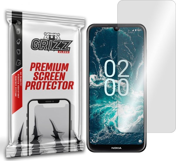 GrizzGlass Μεμβράνη Υδρογέλης για Nokia C200, Προστασία Οθόνης Full Cover, Ανθεκτική και Εύκολη Τοποθέτηση