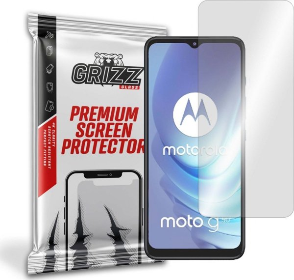 GrizzGlass Υβριδικό Γυαλί Προστασίας Οθόνης για Motorola Moto G50 5G, Ανθεκτικό, Αντιχαρακτικό, Διαφανές