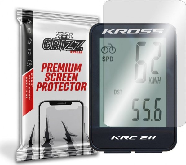 GrizzGlass Υβριδικό Γυαλί Προστασίας Kross KRC 211 για Smartphone, Ανθεκτικό, Εύκολη Τοποθέτηση, Διαφανές