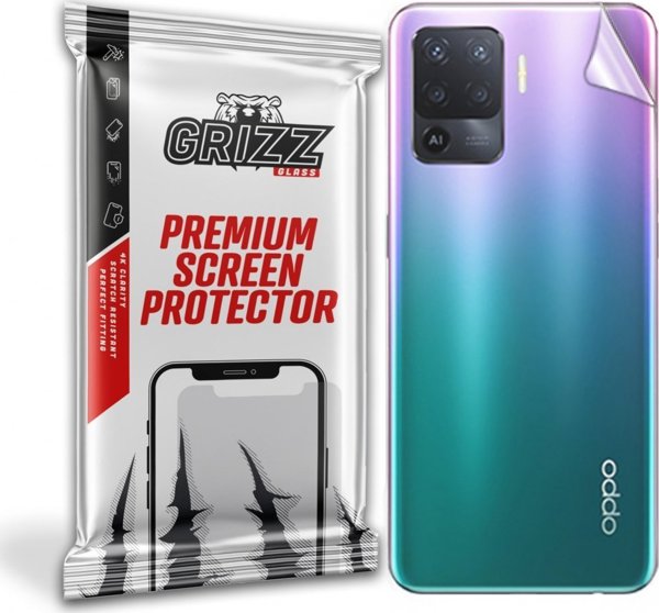 GrizzGlass Αυτοκόλλητο Προστασίας Πλάτης για Oppo Reno 5 F - SatinSkin Satin Finish