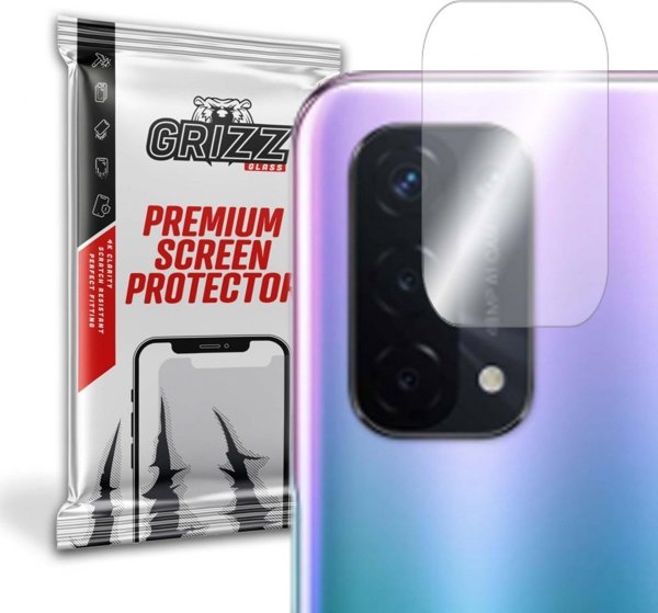 GrizzGlass Υβριδικό Γυαλί Κάμερας για Oppo A54 5G - Σετ 2 Τεμαχίων, Ανθεκτικό στις Γρατζουνιές