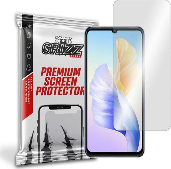 GrizzGlass Υβριδικό Γυαλί Προστασίας Οθόνης για Vivo V23E 5G - Ανθεκτικό, Ευλύγιστο & Διαφανές