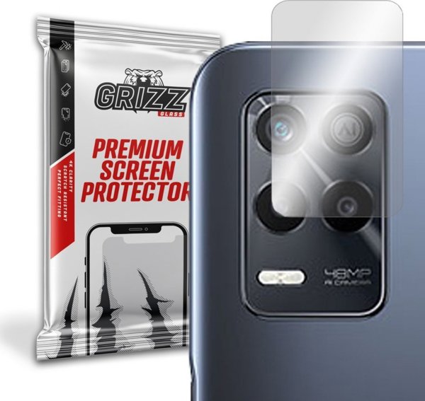 GrizzGlass Υβριδικό Γυαλί Κάμερας για Realme 9 5G - Προστατευτικό Φακού, 2 Τεμάχια, Διαφανές