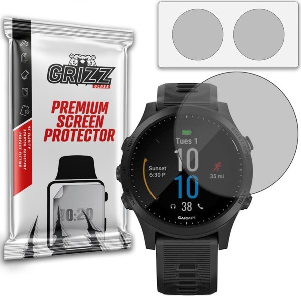 GrizzGlass Ματ Προστατευτικό Οθόνης για Garmin Forerunner 945 - Anti-Glare & Anti-Fingerprint