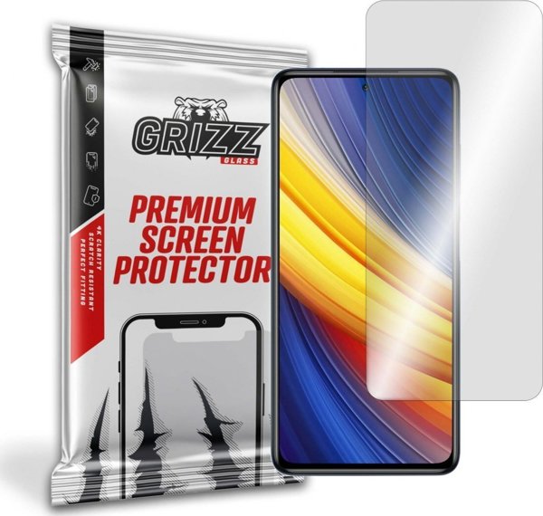 Υβριδικό Γυαλί GrizzGlass Για Xiaomi POCO X3, Ανθεκτικό Προστατευτικό Οθόνης Με Ελαιοφοβική Επίστρωση