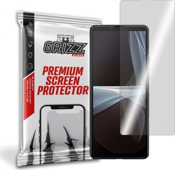 GrizzGlass Υβριδικό Γυαλί Προστασίας για Sony Xperia 10 III 5G, Εύκολη Τοποθέτηση, Ανθεκτικό στις Γρατζουνιές, Clear