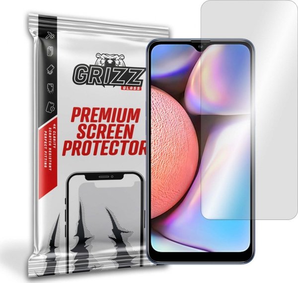 GrizzGlass Υβριδικό Γυαλί για Samsung Galaxy A10s, Αντιχαρακτική Προστασία Οθόνης, Εύκολη Τοποθέτηση