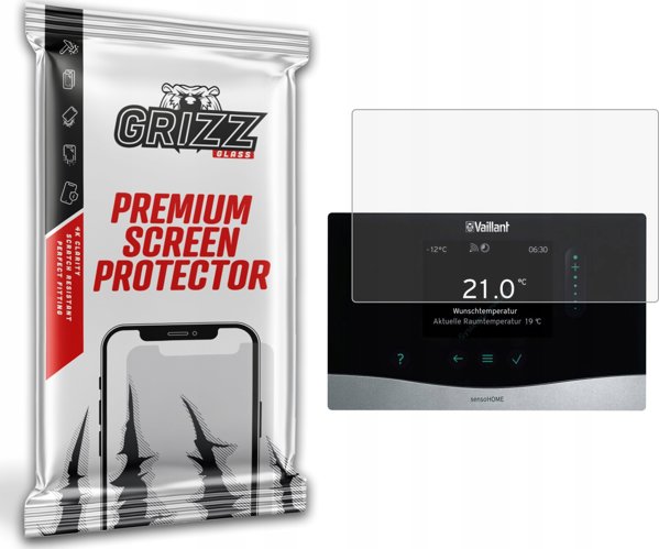 GrizzGlass Ματ μεμβράνη GrizzGlass PaperScreen για τον πίνακα ελέγχου του Vaillant ecoTEC Pro