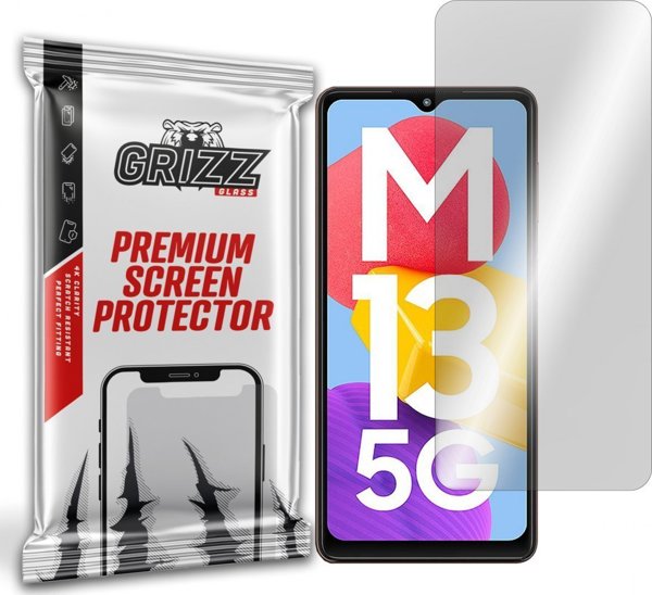 GrizzGlass Προστατευτικό Οθόνης Υδρογέλης για Samsung Galaxy M13 5G - Full Cover, Ανθεκτικό στην Κρούση