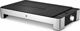 Grill elektryczny WMF WMF table grill Lono flat + ribbed (black / stainless steel, 2,300 watts)