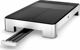 Grill elektryczny WMF WMF table grill Lono flat + ribbed (black / stainless steel, 2,300 watts)