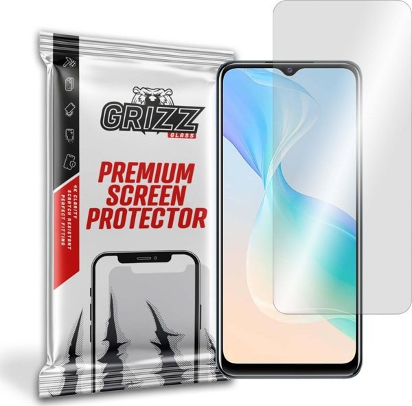 GrizzGlass Υβριδικό Γυαλί Προστασίας Οθόνης για Vivo Y33T, Ανθεκτικό & Εύκολη Τοποθέτηση