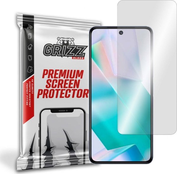 GrizzGlass Υβριδικό Γυαλί Προστασίας για Vivo T1 5G, Ανθεκτικό & Εύκολη Τοποθέτηση