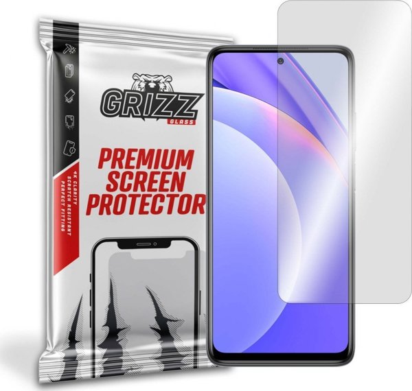 GrizzGlass Υβριδικό Γυαλί Προστασίας Οθόνης για Xiaomi Mi 10T Lite 5G, Εύκολη Τοποθέτηση, Oleophobic Coating