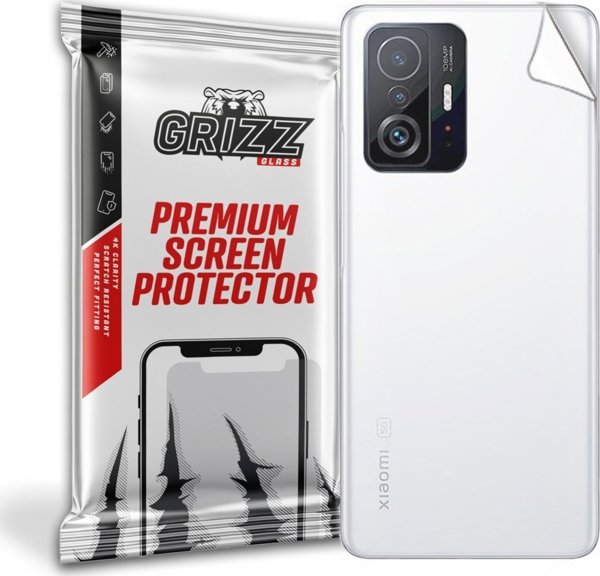 GrizzGlass Προστατευτική Μεμβράνη Πίσω Όψης για Xiaomi Mi 11T Pro - SatinSkin, Ευέλικτη, Anti-Scratch