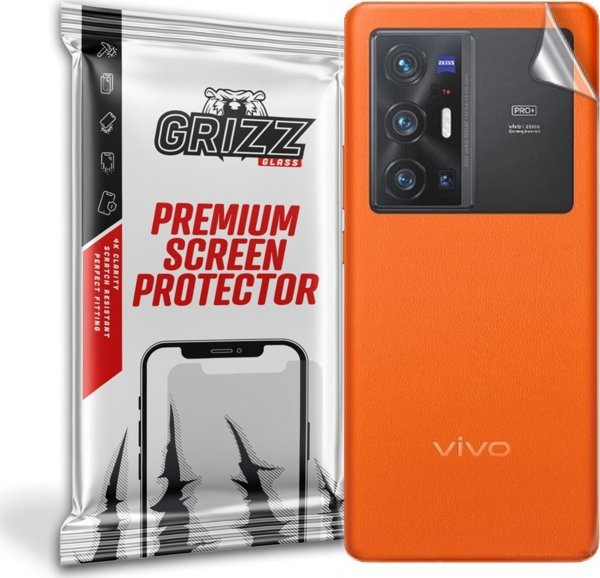 GrizzGlass Προστατευτικό Φιλμ Πλάτης SatinSkin για Vivo X70 Pro Plus - Διαφανές, Ανθεκτικό, Εύκολη Τοποθέτηση