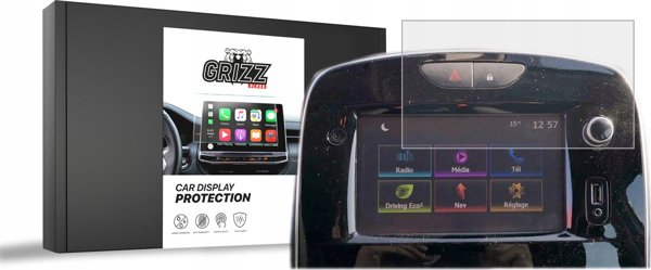 GrizzGlass Προστατευτικό Οθόνης Matte για Renault Twingo 3 7" R-link (2014+) - Αντιθαμβωτική Προστασία Οθόνης Αυτοκινήτου