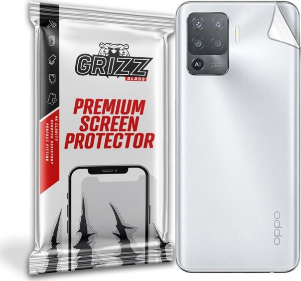 GrizzGlass Προστατευτική Μεμβράνη Πλάτης για Oppo F19 Pro - SatinSkin, Ανθεκτική Μεμβράνη, Εύκολη Τοποθέτηση