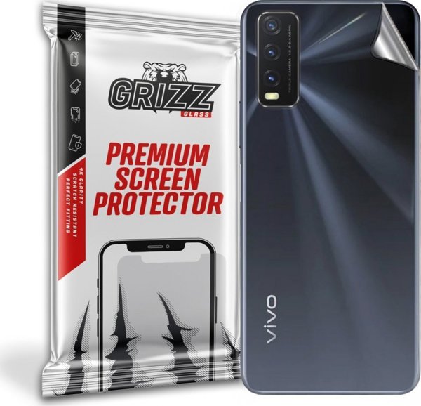 GrizzGlass Προστατευτικό Φιλμ Πλάτης για Vivo Y30 2021 - UltraSkin Αόρατη Μεμβράνη Προστασίας